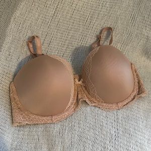 Victoria’s Secret Dream Angels Bra, 34DD, multi-way, dark nude/pink